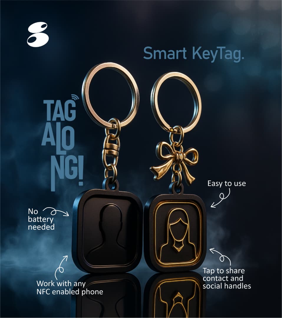 TagAlong Smart KeyTag product advertisement