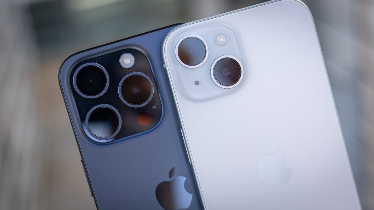 Front view of the latest iPhone
