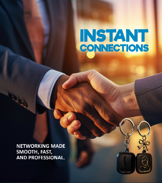 A close-up of the TagAlong device.