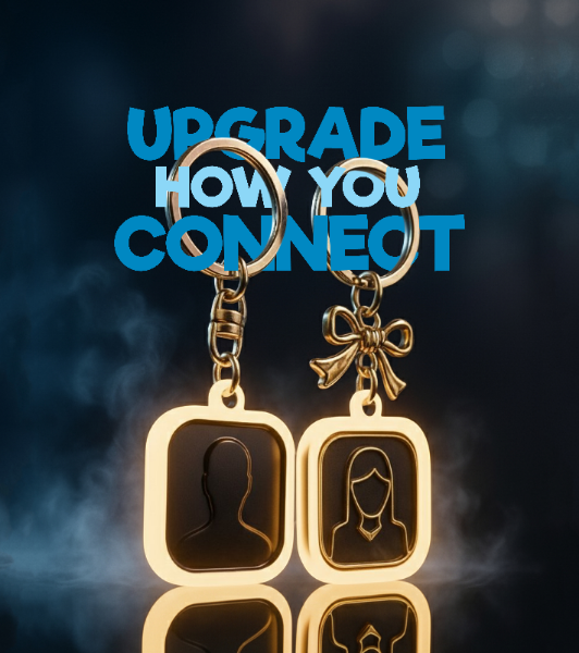 A lifestyle shot of the TagAlong device in use.